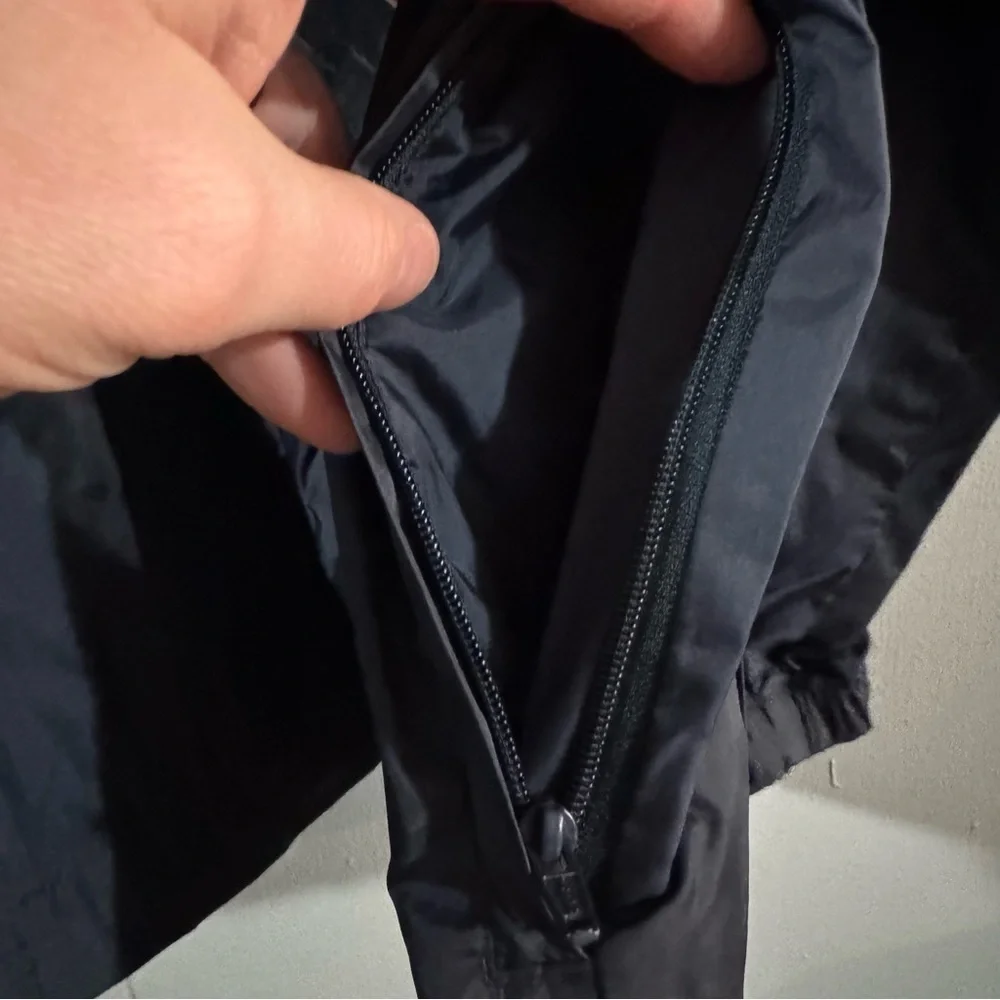 Vtg SUNY Oswego Storm Chasers Rain Jacket Men’s XL Navy Blue With Hood Very Rare
